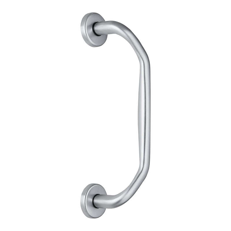 Robot Door Pull in Satin Chrome by Colombo Design