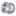 Robot Round Door Knob Large in Satin Chrome by Colombo Design