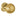 Robot Round Door Knob in Satin Gold by Colombo Design