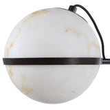 Roca Chandelier Alabaster Finish By Renwil Detailed View 1