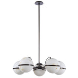 Roca Chandelier Alabaster Finish By Renwil Main View 2