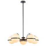 Roca Chandelier Alabaster Finish By Renwil Main View 3