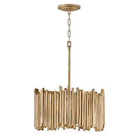 Roca Large Convertible Pendant - Burnished Gold - by Hinkley