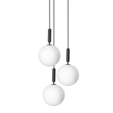 Rock Grey/Opal Large Miira 3 Multi-Light Suspension by Nuura