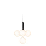 Rock Grey/Opal Miira 4 Pendant Light by Nuura