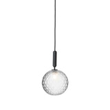 Rock Grey/Optic Clear Large Miira Pendant Light by Nuura