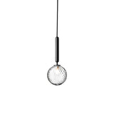 Rock Grey/Optic Clear Small Miira Pendant Light by Nuura