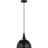 Rockland Pendant — 11 3/4", Midnight Black