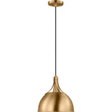 Rockland Pendant — 11 3/4", Satin Brass