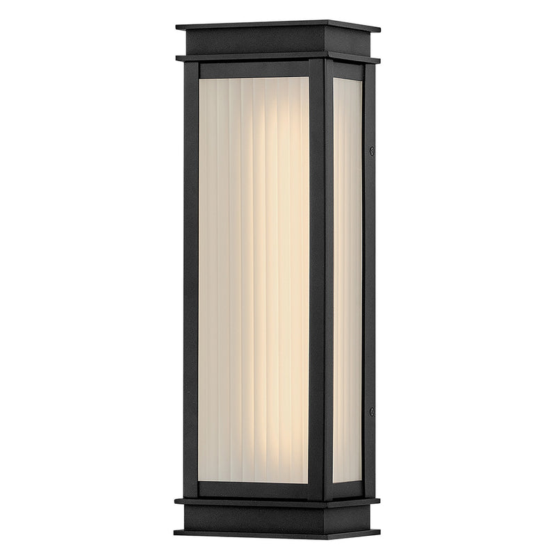 Rockwell Medium Wall Mount Lantern - Textured Black - by Hinkley
