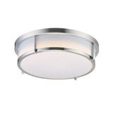 Rogue E26 Flush Mount Satin Nickel by Maxim Lighting