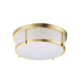 Rogue LED Flush Mount Satin Brass by Maxim Lighting