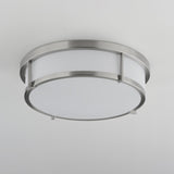 Rogue LED Flush Mount Satin Nickel by Maxim Lighting
