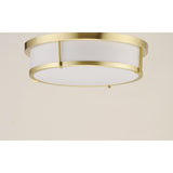 Rogue LED Flush Mount Satin Brass by Maxim Lighting