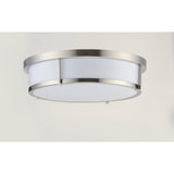 Rogue LED Flush Mount Satin Nickel by Maxim Lighting