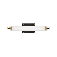 Rollins LED Vanity - Black - by Hinkley