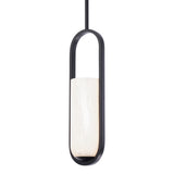 Rollins Pendant Light Black By Modern Froms Side View