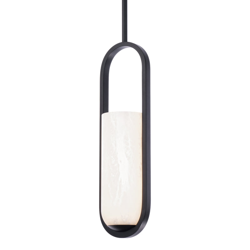 Rollins Pendant Light Black By Modern Froms Side View