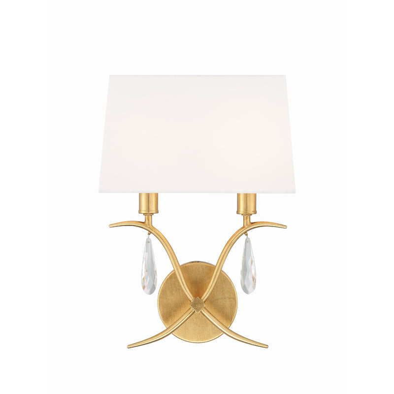 Rollins Sconce 10'' Antique Gold