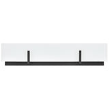 Roman Vanity Light Black By Lark Living - Front View