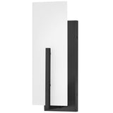 Roman Wall Sconce Black By Lark Living - Side View1