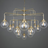 Rome 4 Tier Chandelier - Antique Brass