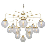 Rome 4 Tier Chandelier Polished Brass