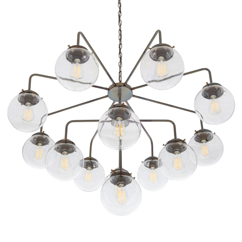 Rome Chandelier - Antique Brass