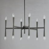 Rome Chandelier Black by Maxim Lighting