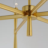 Rome Chandelier Satin Brass by Maxim Lighting