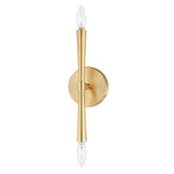 Rome Wall Sconce Satin Brass by Maxim Lighting