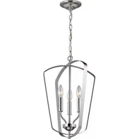 Romee Outdoor Wall Lantern — Small, Chrome
