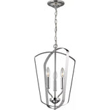 Romee Outdoor Wall Lantern — Small, Chrome