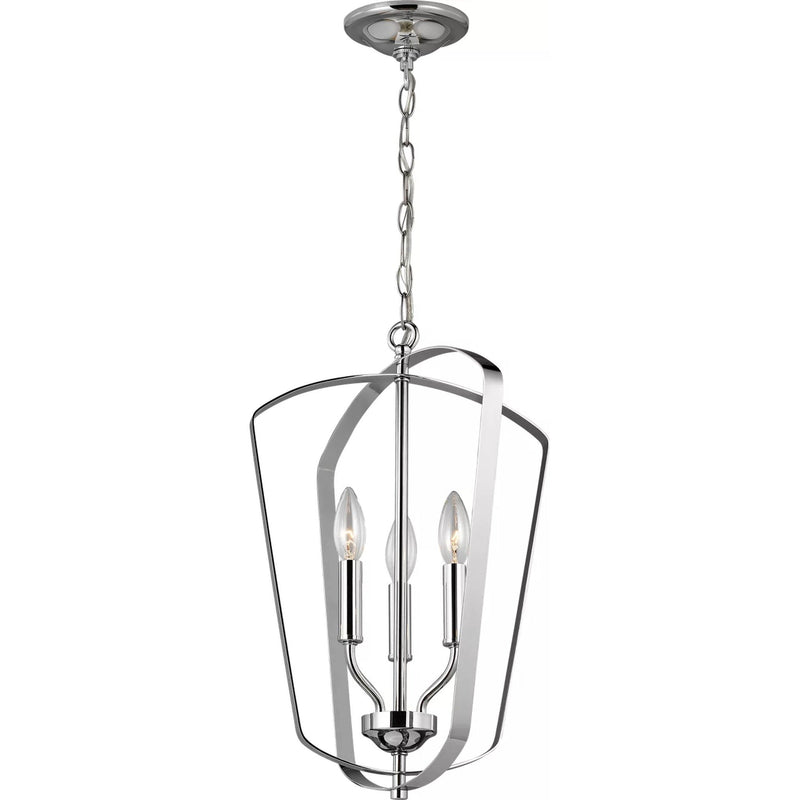 Romee Outdoor Wall Lantern — Small, Chrome