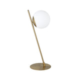 Rondo 4 Table Lamp Brushed Brass by Eglo - detail view