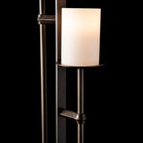 Rook Twin Floor Lamp detail in Dark Smoke, by Hubbardton Forge