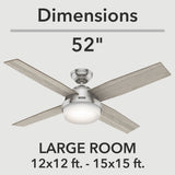 Dempsey Smart Fan with Light