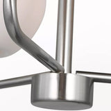 Rory Chandelier 3 Lights Brushed Nickel By Generation Lighting - Detailed View1