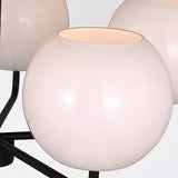 Rory Chandelier 5 Lights Midnight Black By Generation Lighting - Detailed View2