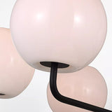 Rory Chandelier 6 Lights Midnight Black By Generation Lighting - Detailed View1