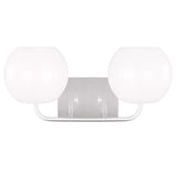 Rory Vanity Light Brushed Nickel By Generation Lighting Front View