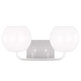 Rory Vanity Light Brushed Nickel By Generation Lighting Front View 2