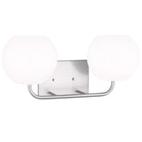 Rory Vanity Light Brushed Nickel By Generation Lighting Side View