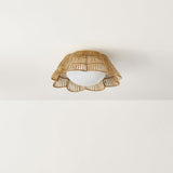 Rosa Flush Mount By Mitzi Front View