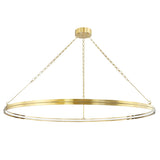 Rosendale Chandelier - 56 Inch - Aged Brass by Hudson Valley