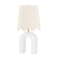 Roshani Table Lamp - Aged Brass