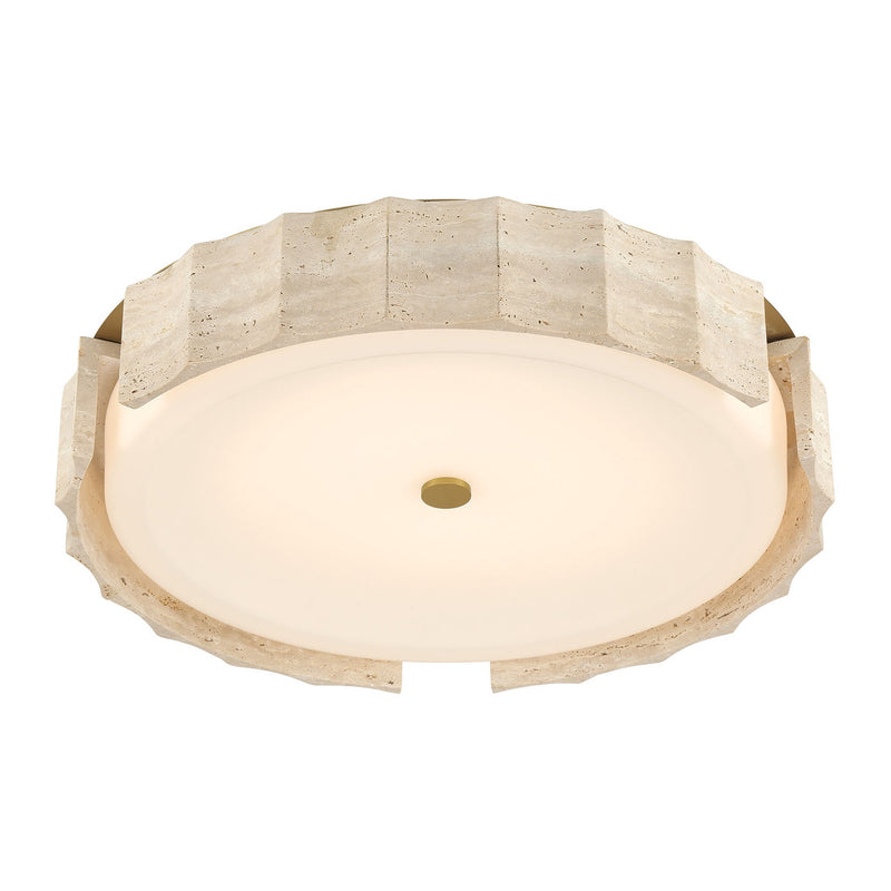 Roslington Flush Mount 24 Inch Gold by Eurofase - Integrated LED