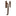 Round Hook Lift and Slide Pull in Bronze by Colombo Design