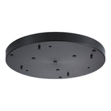 Round Multi-Pendant Ceiling Canopy - Oxidized