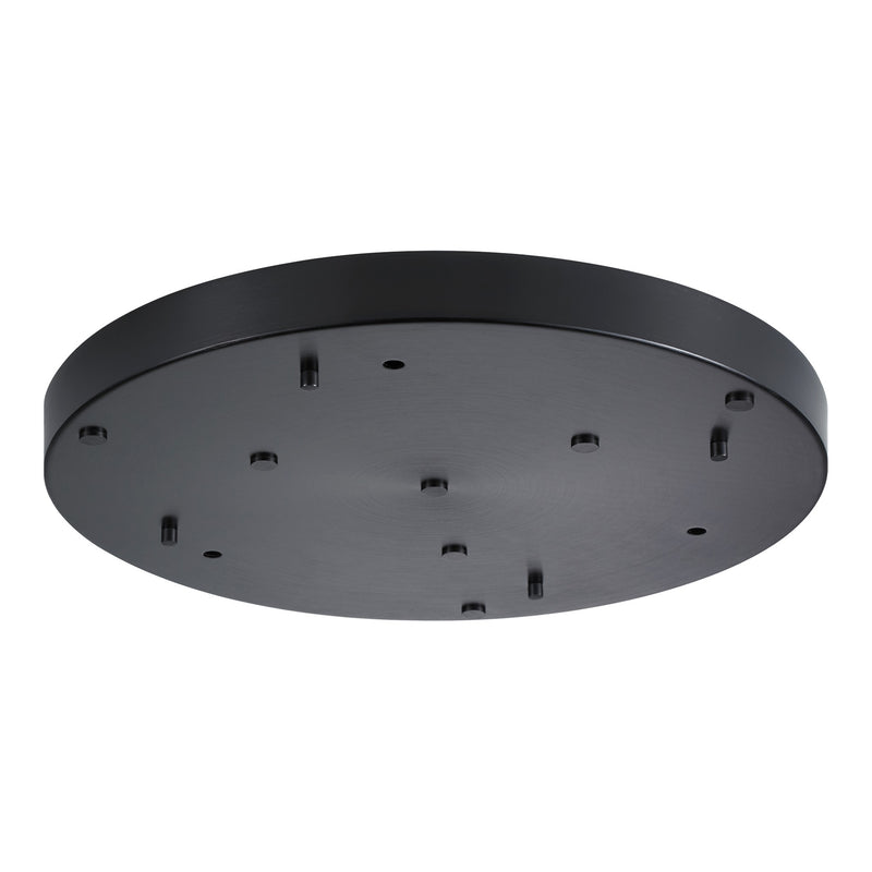Round Multi-Pendant Ceiling Canopy - Oxidized